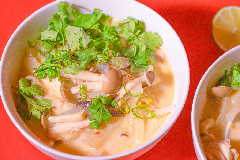 Thai tom kha soup recipe Kiyafries