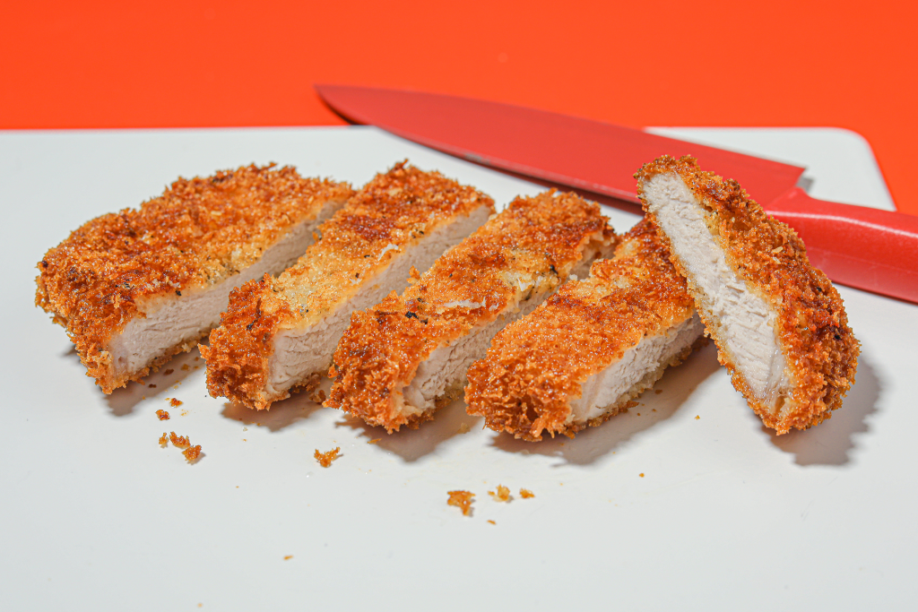 とんかつ Tonkatsu, Panko Breaded Pork Cutlets kiyafries